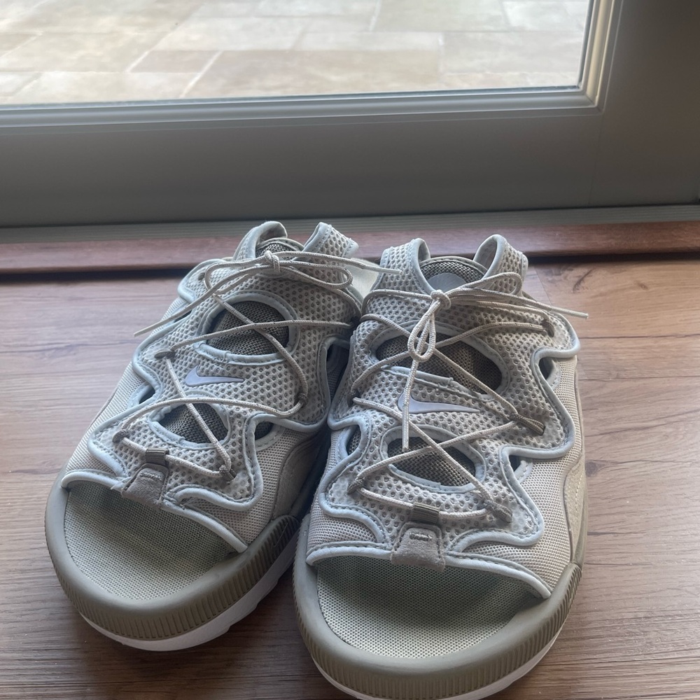 Nike Offline 2.0 Rattan Beige Khaki Tan White CZ0332-201 Slides Sandals - Picture 3 of 9
